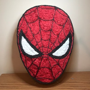 Amazing Spiderman Inspired  Pinata, Spiderman Inspired Theme party.