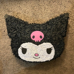 beautiful Black Kitty Pinata, kawaii Kitty Pinata