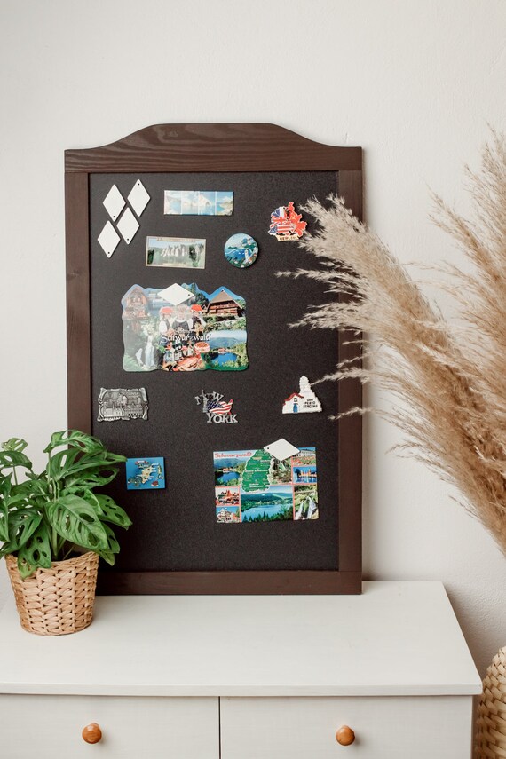 Wall Panel Chalkboard Memoboard Wooden Board Menu Etsy