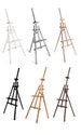 Easel Beech Wood Stand Easel Studio Easel Picture holder for artists and craftsmen - for canvases, pictures, panels, sketches, paintings 