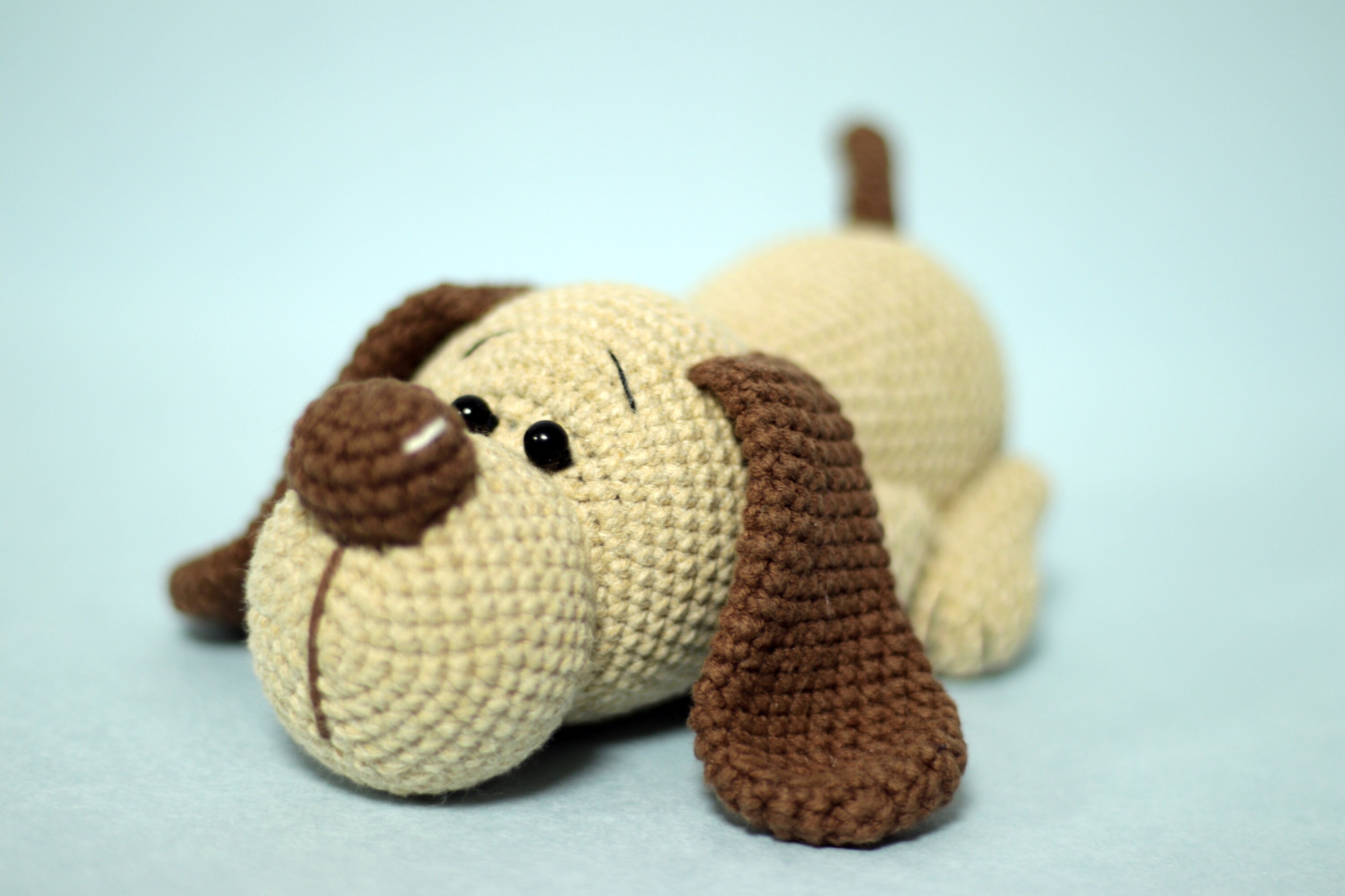 Puppy crochet PATTERN Amigurumi dog toy pdf English | Etsy