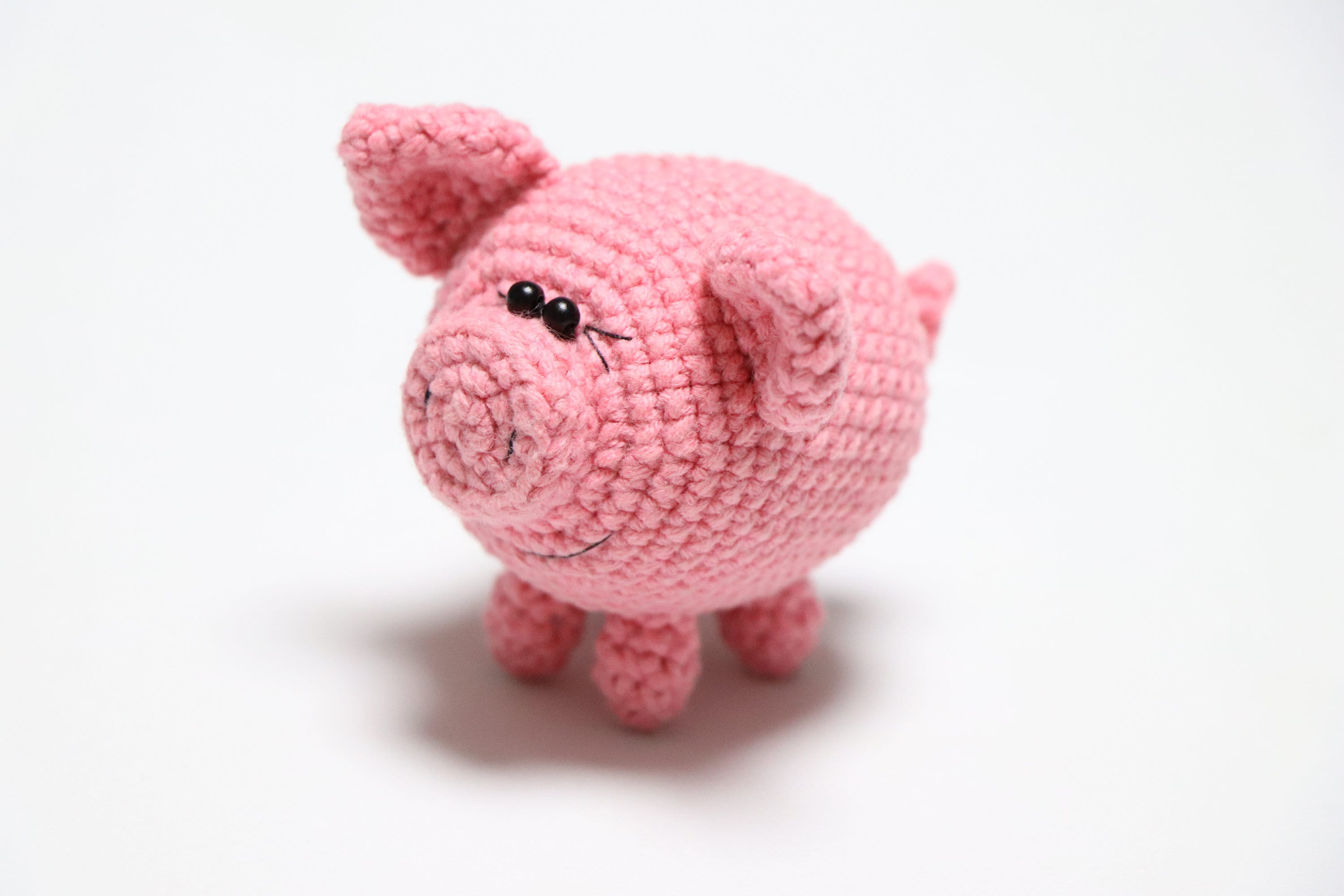 Crochet pig pattern easy amigurumi pattern piglet tiny pig | Etsy