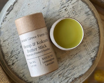Hemp & Kokum Butter Moisturizing and Soothing Stick