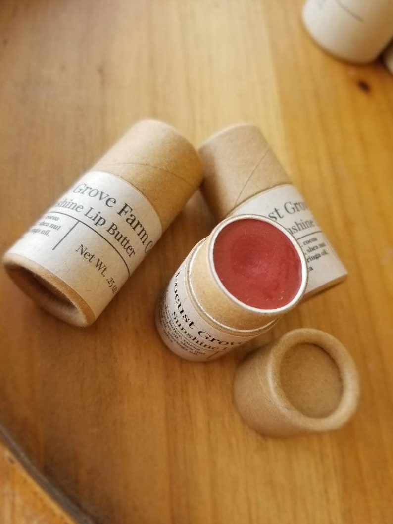 Sunshine Lip Butter With Moringa Seed Oil Etsy