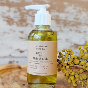 Dry Oil for Hair & Body:Deep Hydration