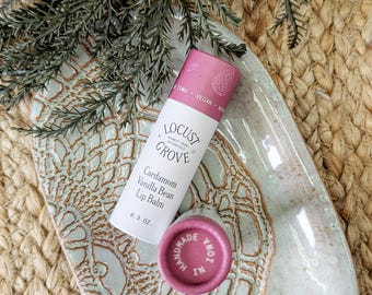 Cardamom Vanilla Vegan Lip Balm