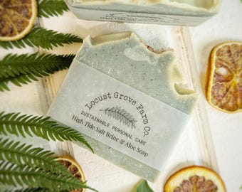 High Tide Salt Brine & Aloe Handmade Soap