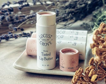 Rosy Vegan Tinted Lip Butter