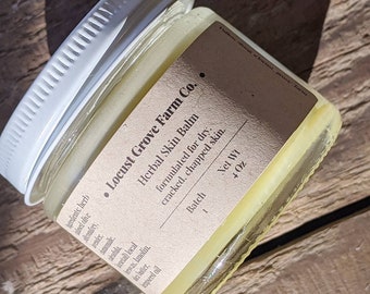 Herbal Skin Balm, A Must Have For Dry, Chapped Skin and New Moms