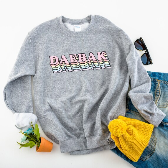 korean sweatshirt fashion