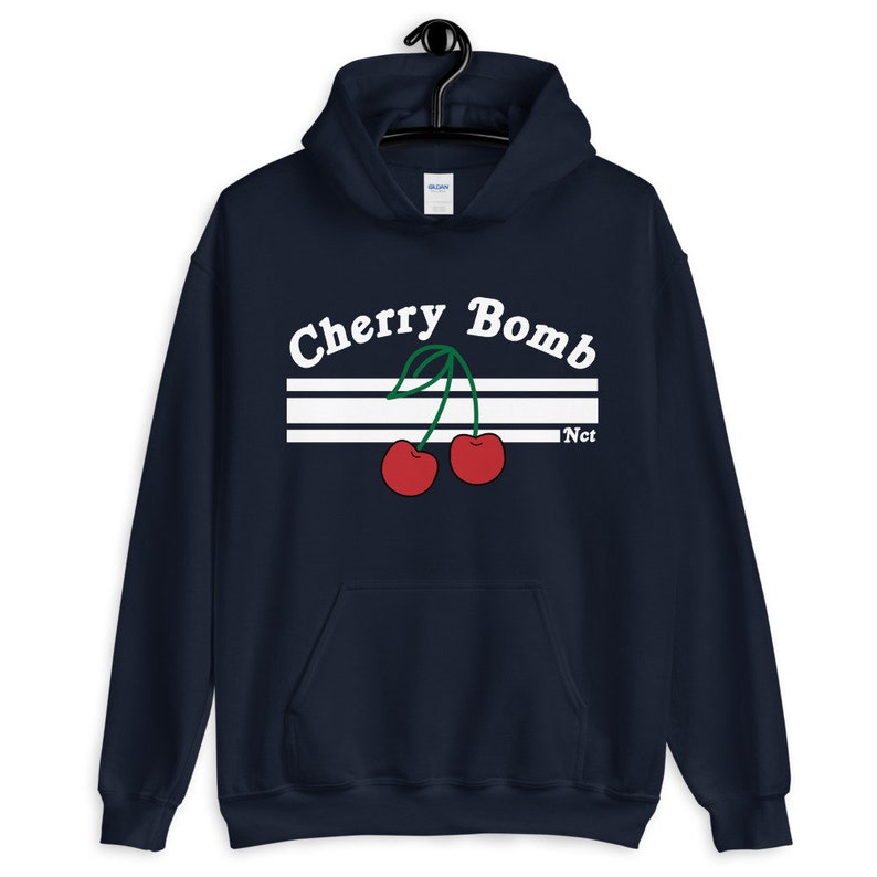 NCT Hoodie Cherry Bomb NCT Hooded Sweatshirt NCT 127 KPop Etsy