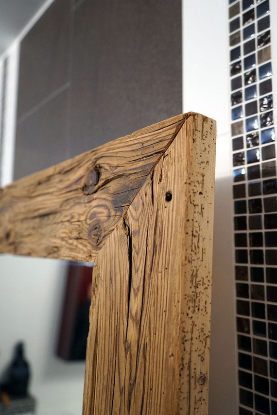 Wunderschöner Spiegel aus Altholz Wandspiegel | Etsy