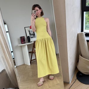 Tight Waist Dress - Etsy