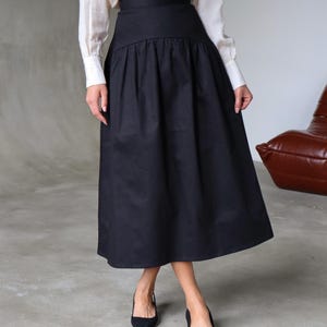 スカート BASQUE SKIRT Basque Waist Skirt - Etsy