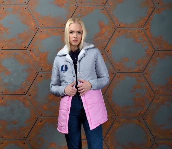 Winter buttoned casual quilted coat Clearance