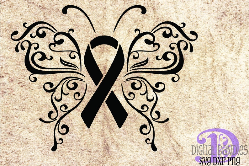 Free Free 154 Awareness Ribbon Butterfly Svg SVG PNG EPS DXF File