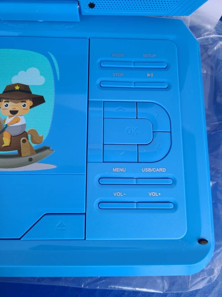 Kocaso Kid's Portable Dvd/game Player Etsy