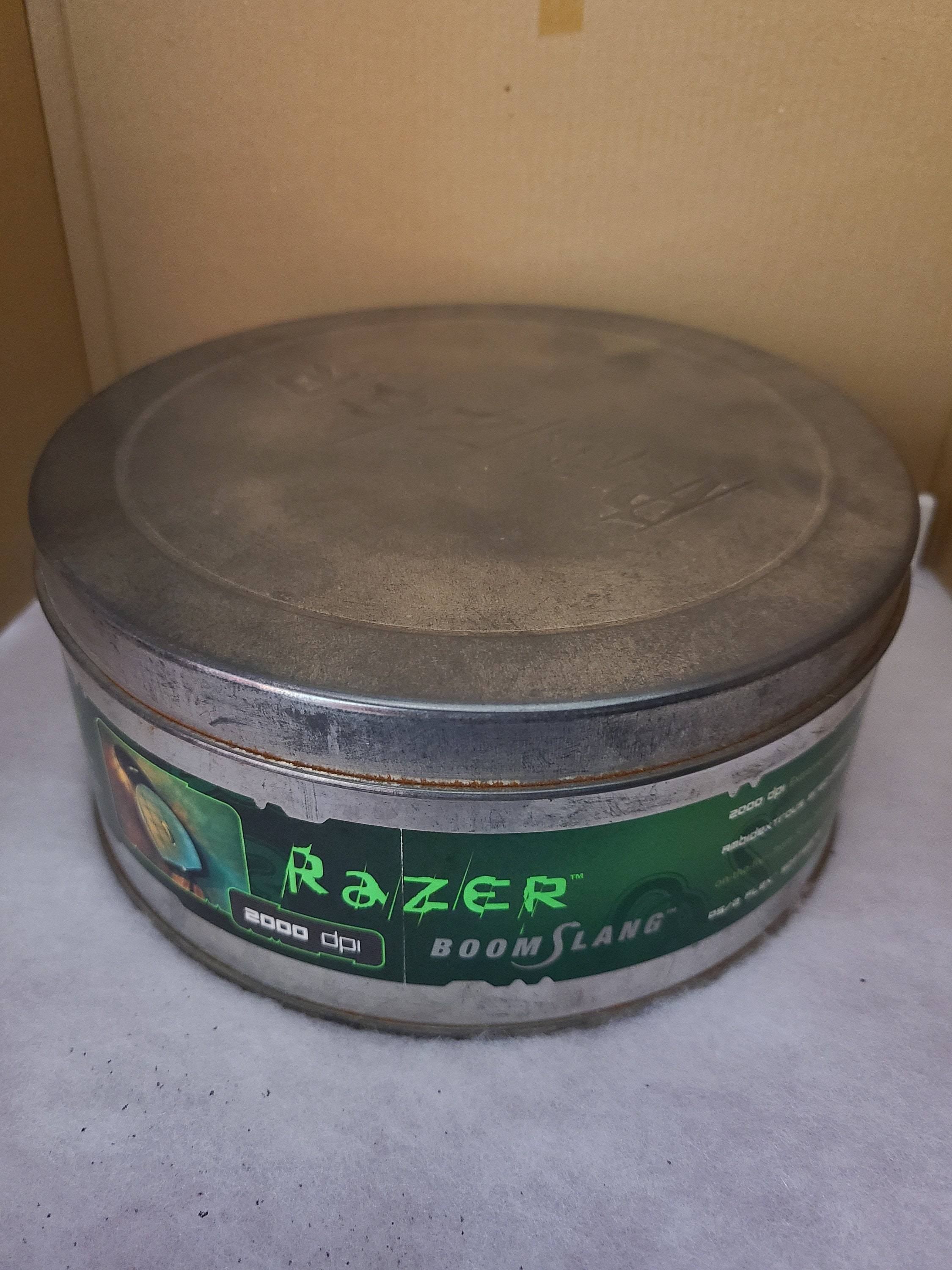 Razer Boomslang DPI1000（1999年）未開封 Just got a razer boomslang, it is a fine addition to my