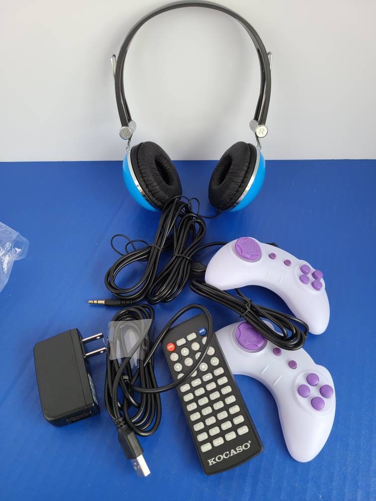 Kocaso Kid's Portable Dvd/game Player Etsy