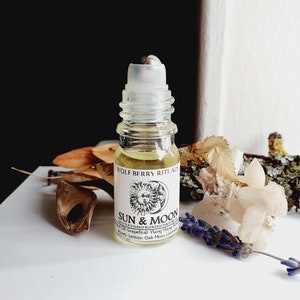 Sun And Moon - Citrus, Powdery, Sweet, Floral Perfume Oils, Rollerball Perfume Oils, Nostalgic Fragrances, Cruelty Free
