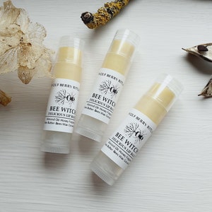 Bee Witch Honey Lip Balm: Natural Butters & Oils (5ml)