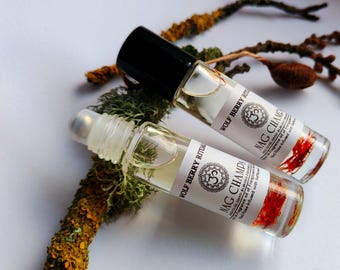Nag Champa Perfume Oil Rollerball: Vegan Meditation Fragrance