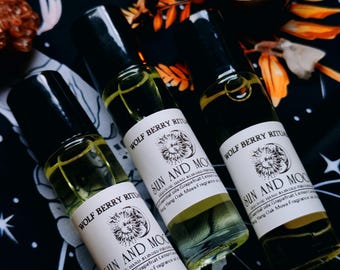 Grapefruit and Lavender Perfume Oil- Dreamy Scents, Witchcraft Fragrances, Ritual Oils