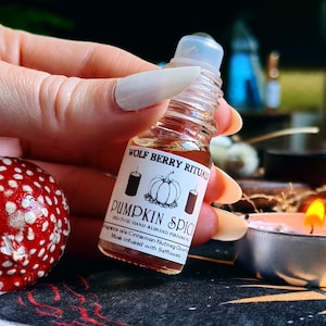 Pumpkin Spice Perfume Oil: Cinnamon Bark, Witchcraft Perfumes, Fall Inspired Fragrance