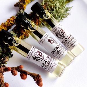 Wendigo Magick - Earth, Woods, Musk, Sweet Perfume Oil, Sample Perfume Oil, Folk Lore Fragrances, Cruelty Free