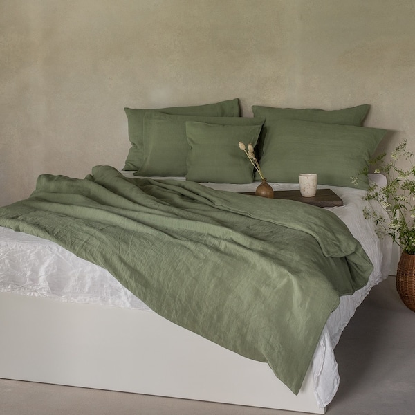 Linen Bedding Etsy