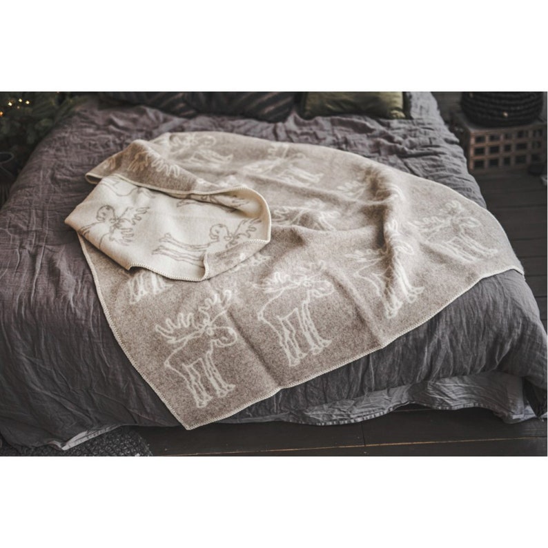 Multiple Colors Wool Blanket Natural New Zealand Wool Etsy