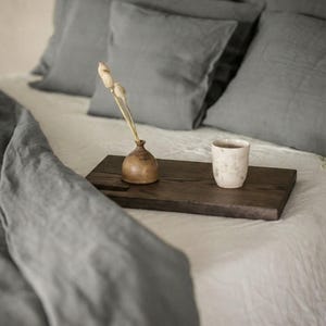 Washed Linen Bedding Set: Pure European Linen Duvet Cover image 9