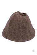 Sauna Hat 100% Natural Wool Felt with Hook, Great Gift, the Highest Qualityt, Saunahut product logo