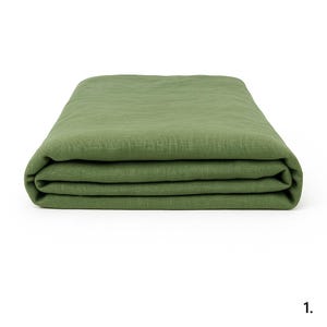Linen Sheets without Elastic 100% Stonewashed Natural Linen, Throw Linen Organic Stonewashed, linen flat sheet, Flat bed sheet EU