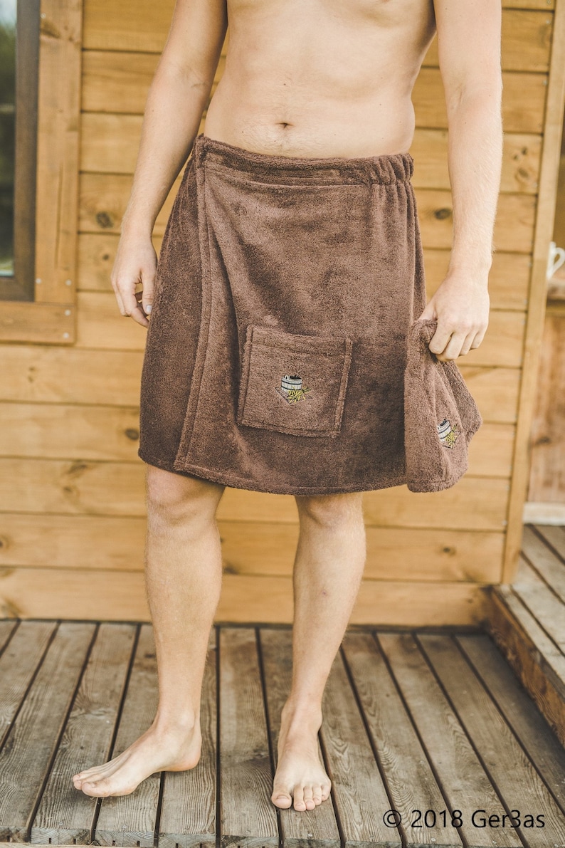 Sauna Wrap 100 Cotton Sauna Apron Skirt for Sauna 55x150 cm Etsy