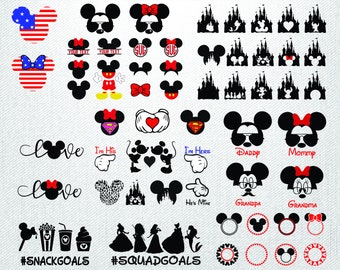 Download Free Disney Svg Files For Silhouette - Happy Living