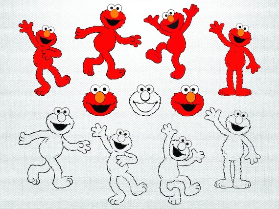 Free Free 168 Baby Elmo Svg SVG PNG EPS DXF File