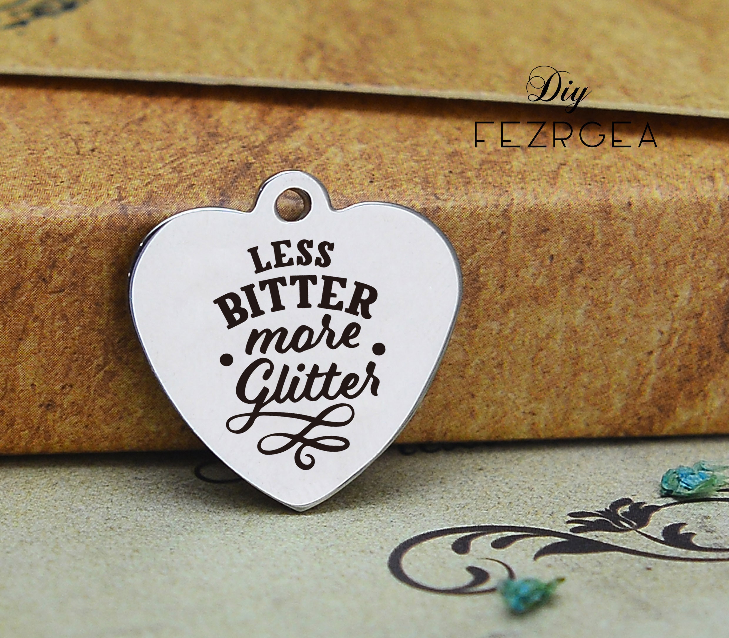 Stick to it Confetti Letter – Less Bitter More Glitter