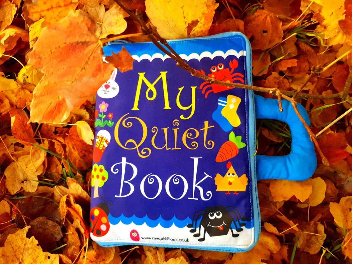 My Quiet Book UK Soft Fabric Activity Book for Young | Etsy