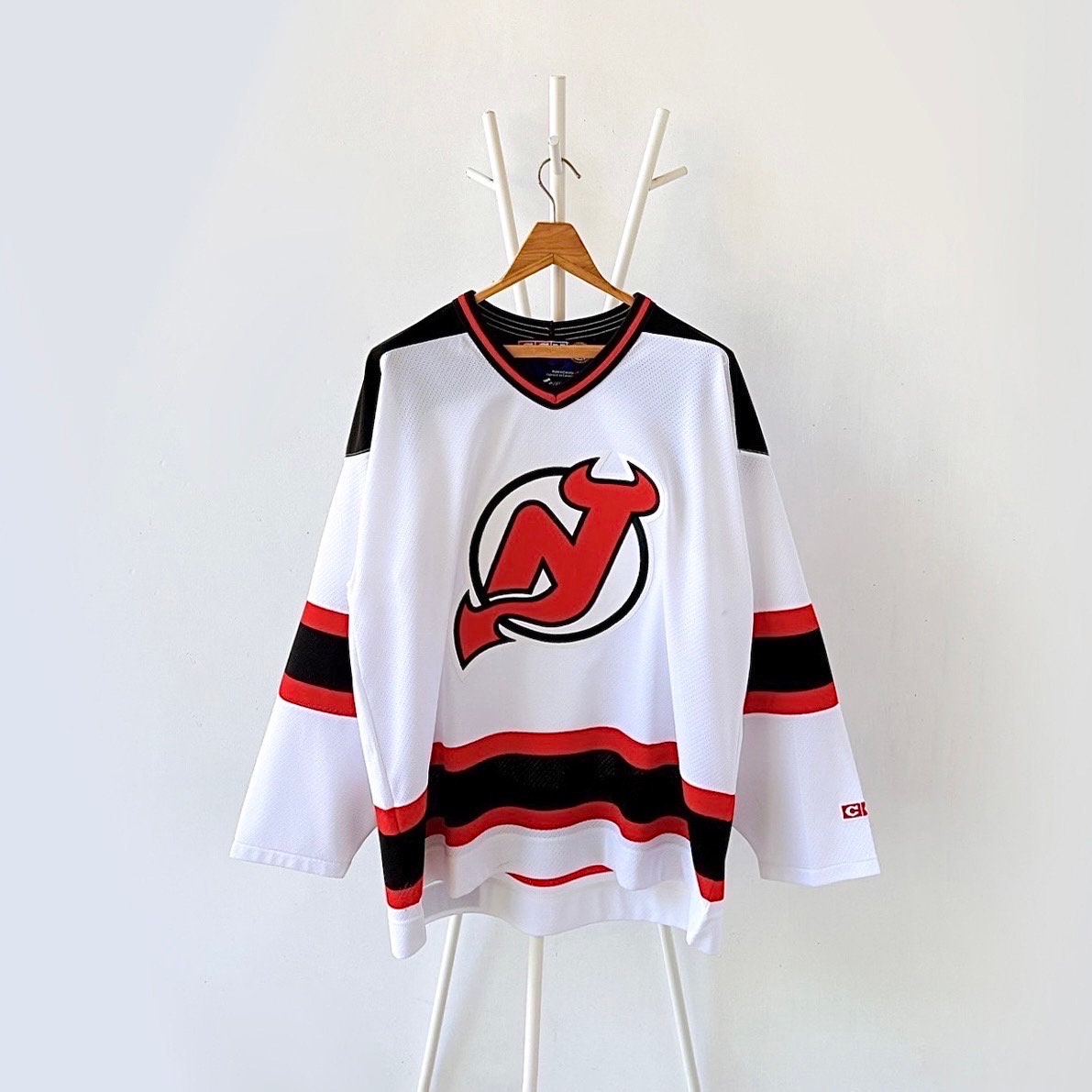 90s New Jersey Devils NHL Jersey L Etsy Ireland