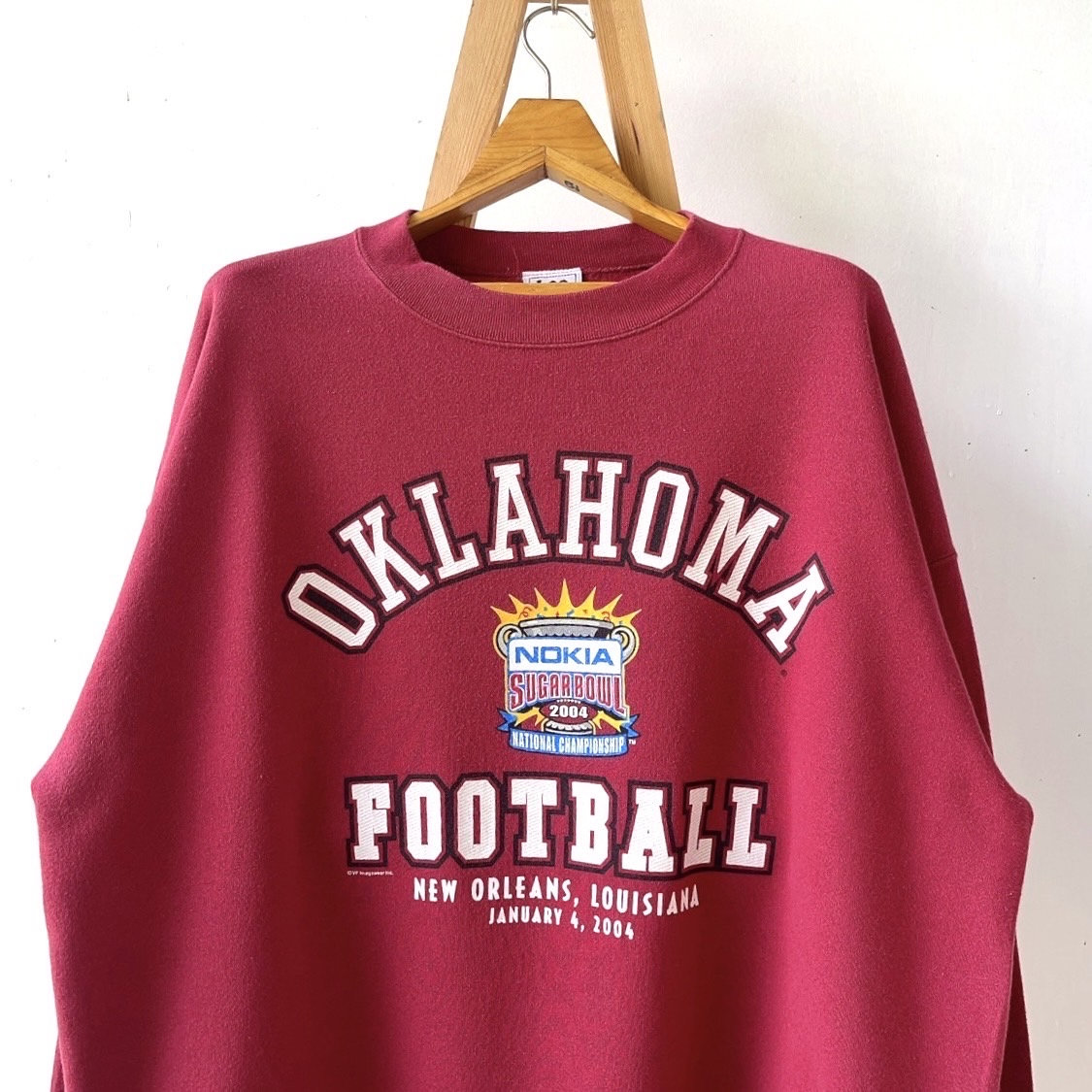 T-shirt Universitaire Oklahoma Sooners - Homme XL Blanc - OU Boomer Sooner