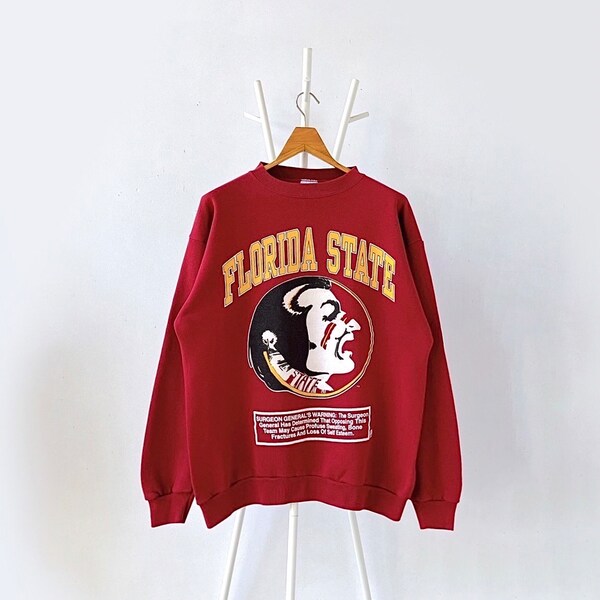 90s Florida State University FSU Seminoles sweatshirt/ XL