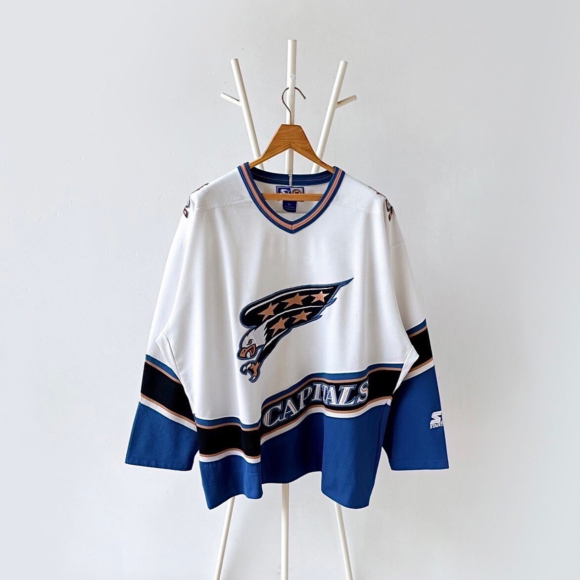 90s Washington Capitals NHL Jersey XL Etsy UK