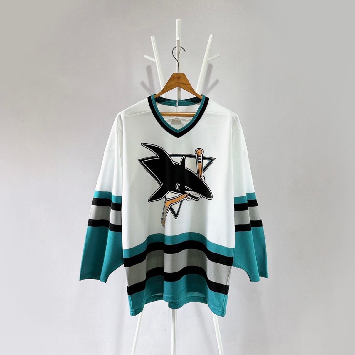 San Jose Sharks Los Tiburones SGA Hockey Jersey, Size XL – Stuck In The 90s  Sports