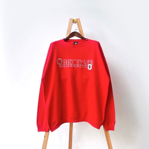 90er Jahre Ohio State University Buckeyes Sweatshirt/ XL
