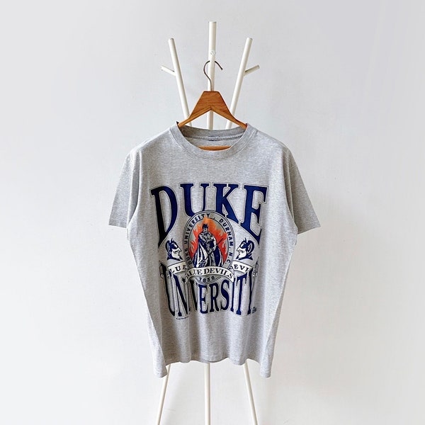 Camiseta de los diablos azules de la Universidad de Duke de los años 90/ M