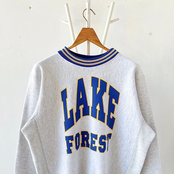 90s Lake Forest crewneck sweatshirt/ L - image 3