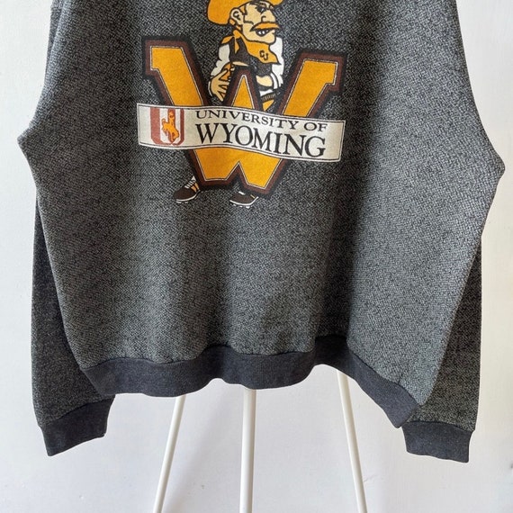90s University of Wyoming Cowboys sweatshirt/ XXL - image 4