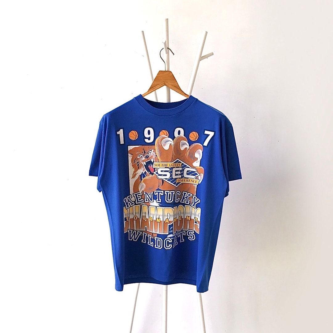 90s University of Kentucky UK Wildcats T-shirt/ L - Etsy