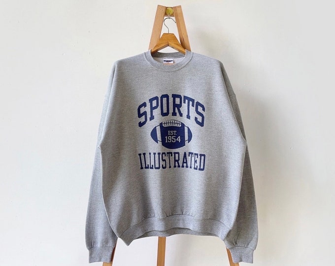 Vintage Sport XXL Illustrated Crewneck Sweatshirt/ XL Etsy